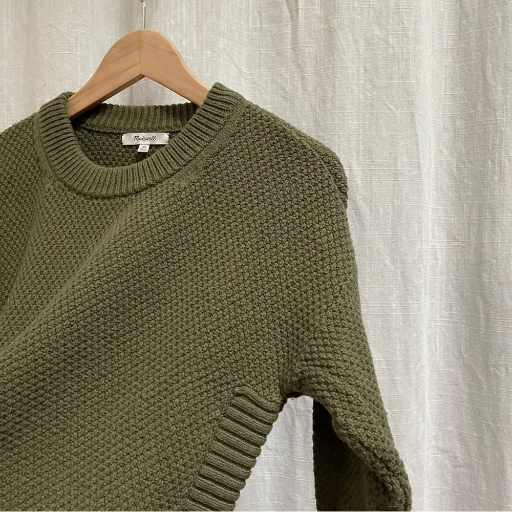 MADEWELL Pickford Pullover Sweater XS green - Picture 10 of 14
